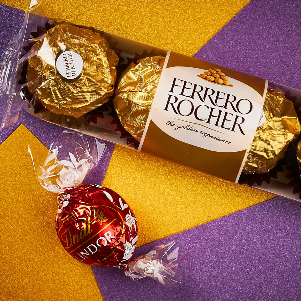 Ferrero Rocher & Lindt Lindor - Gifts for her, Birthday hampers, Birthday gift boxes and more for the special woman in your life. ... The Happy Birthday Gift box for her is the perfect gift.